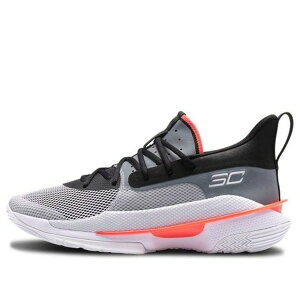 Under Armour A_[A[}[ Y Xj[J[ White yUnder Armour Curry 7 'UNDRTD' 3021258-100z TCY US_7(25.0cm)