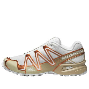 SALOMON T Y Xj[J[ White/Gold ySALOMON Speedcross 3 'Metallic' 474306z TCY US_8.5(26.5cm)