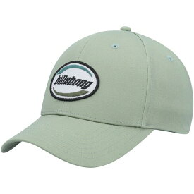 ビラボン メンズ 帽子 アクセサリー Billabong Walled Snapback Hat Green