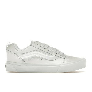 Vans �o���Y �����Y �X�j�[�J�[ �yVans Knu Skool True White Leather�z �T�C�Y US_9(27.0cm) True White