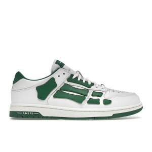 AMIRI �A�~�� �����Y �X�j�[�J�[ �yAMIRI Skel Top Low White Green�z �T�C�Y US_8(26.0cm) White/Green
