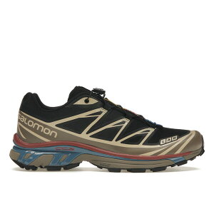 Salomon �T������ �����Y �X�j�[�J�[ �ySalomon XT-6 Black Cow Hide�z �T�C�Y US_M_4.5 Black/reddish�]brown/Cow Hide