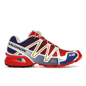Salomon �T������ �����Y �X�j�[�J�[ �ySalomon Speedcross 3 Kar L'Art de L'Automobile Porsche 911 GT1-98�z �T�C�Y US_7.5(25.5cm) High Risk Red/White/Surf The Web