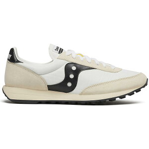 Saucony �T�b�J�j�[ �����Y �X�j�[�J�[ �ySaucony Trainer 80 White Black�z �T�C�Y US_M_13 White/Black
