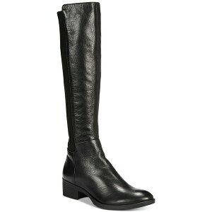 PlXR[ fB[X u[c V[Y Women's Levon Tall Shaft Riding Boots Black Leather