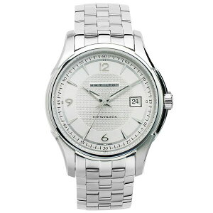 n~g fB[X rv ANZT[ Men's Swiss Automatic Jazzmaster Viewmatic Stainless Steel Bracelet Watch 40mm H32515155 No Color