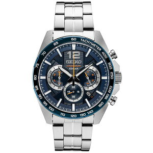 ZCR[ fB[X rv ANZT[ Men's Essentials Chronograph Stainless Steel Bracelet Watch 43.9mm Silver