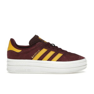 adidas �A�f�B�_�X ���f�B�[�X �X�j�[�J�[ �yadidas Gazelle Bold Shadow Red Bold Gold (Women's)�z �T�C�Y US_5(22.0cm) Shadow Red/Bold Gold/Core White