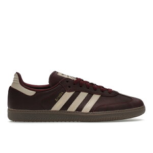 adidas �A�f�B�_�X ���f�B�[�X �X�j�[�J�[ �yadidas Samba OG Maroon Crystal Sand (Women's)�z �T�C�Y US_5(22.0cm) Maroon/Crystal Sand/Gold Metallic Sneakers