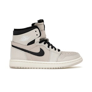 Jordan �W���[�_�� ���f�B�[�X �X�j�[�J�[ �yJordan 1 High Zoom Air CMFT Summit White Black (Women's)�z �T�C�Y US_8.5(25.5cm) Summit White/Black-Sail-Light Orewood Brown-White