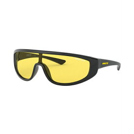 アーネット メンズ サングラス・アイウェア アクセサリー Men's Sunglasses, AN4264 BLACK/YELLOW