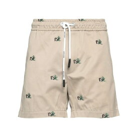 PALM ANGELS パーム・エンジェルス カジュアルパンツ ボトムス メンズ Shorts & Bermuda Shorts Beige