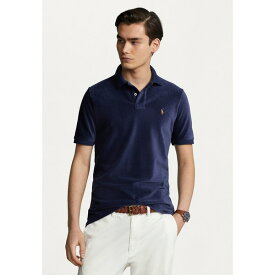 ラルフローレン メンズ Tシャツ トップス CLASSIC FIT KNIT CORDUROY POLO SHIRT - Polo shirt - newport navy