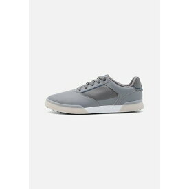 アディダス メンズ バスケットボール スポーツ RETROCROSS SPIKELESS - Golf shoes - grey three/none/footwear white
