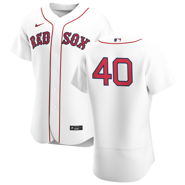ナイキ メンズ ユニフォーム 正規品送料無料 White 全商品無料サイズ交換 卓越 トップス Boston Authentic Red Sox Custom Jersey Home Nike