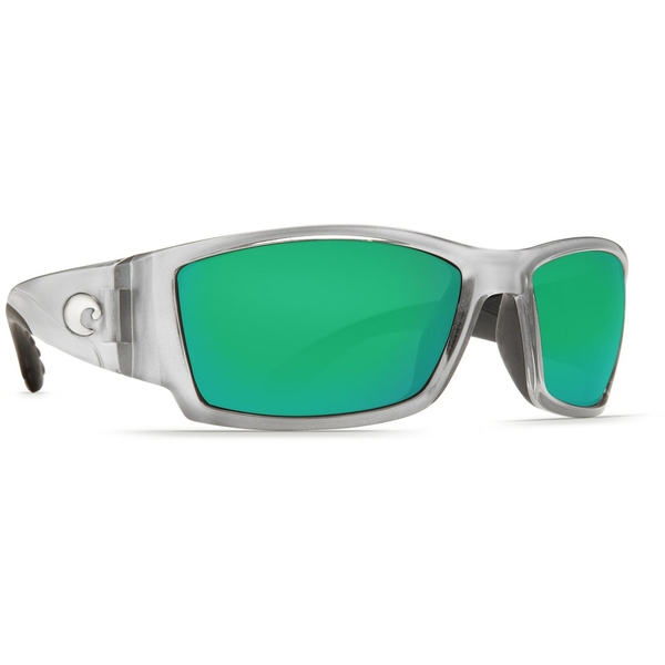 Costa メンズ アクセサリー サングラス・アイウェア Silver/Medium Green 全商品無料サイズ交換 コスタ メンズ サングラス・アイウェア アクセサリー Costa Del Mar Corbina Sunglasses Silver/Medium Green