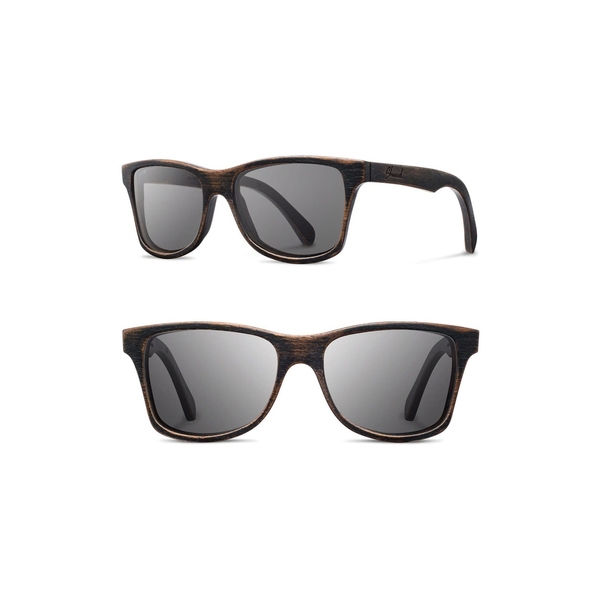 シュウッド メンズ サングラス・アイウェア アクセサリー 'Canby' 54mm Polarized Wood Sunglasses - その他