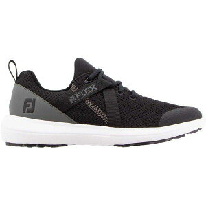 yy&oׁz tbgWC fB[X Xj[J[ V[Y FootJoy Women's Flex Golf Shoes Black/Charcoal -