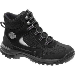 �y�����y&�����o�ׁz �n�[���[�_�r�b�h�\�� ���f�B�[�X �X�j�[�J�[ �V���[�Y Waites Composite Toe Shoe Black Full Grain Leather/Mesh -