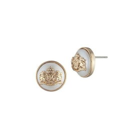 【あす楽&即日出荷】 ラルフローレン レディース ピアス＆イヤリング アクセサリー Faux-Pearl and Goldtone Button Earrings Gold -