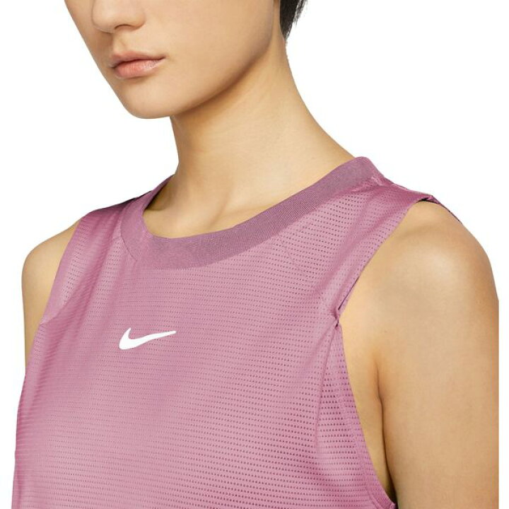 ナイキ レディース シャツ トップス Nike Women's NikeCourt Advantage Tennis Tank Top  Elemental Pink asty