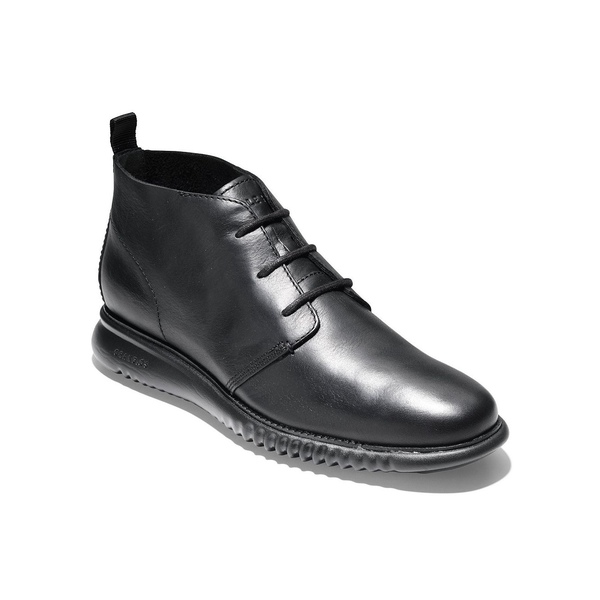 コールハーン メンズ シューズ ブーツ レインブーツ Black 2021人気新作 全商品無料サイズ交換 お見舞い 2.Zerogrand Chukka Boots Men's