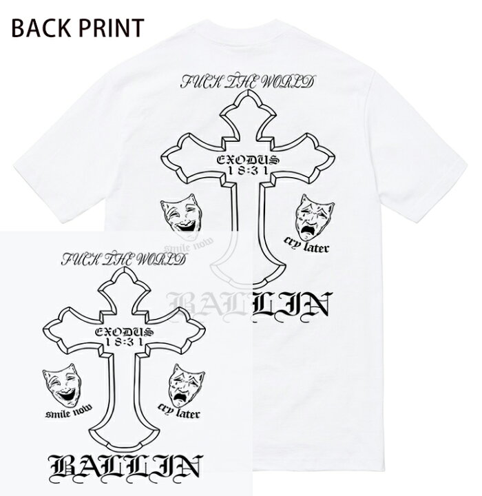 楽天市場 2pac Tattoo Tシャツ メンズ レディース 半袖 ロゴ トップス ストリート 2pac Tattoo 入れ墨 刺青 タトゥー 泣き笑い 2フェイス 十字架 クロス Smile Now Cry Later ラッパー 西海岸 ウェッサイ Rap Trap Hiphop Tee Tシャツ Astylejapan