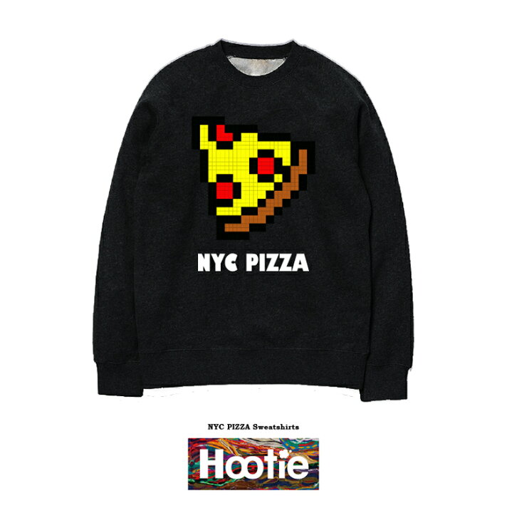 楽天市場 Nyc Pizza Sweat ストリート ブランド スケーター Sk8 Dot ドット Game テレビゲーム ドット柄 Nyc New York ジャンクフード Junk Food ファッション Cafe カフェ フライドポテト 名言 デザイン ダイアモンド トレーナー ピザ ファミコン ボア スウェット