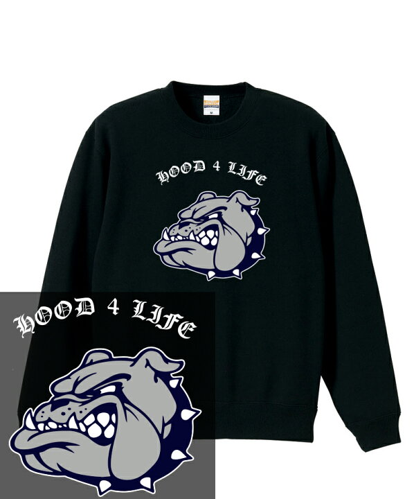 楽天市場 Bulldog Sweatshirt ギャング 西海岸 クリップス ブラッズ チカーノ ローライダー Gangsta Rap 犬 ブルドッグ 人気 ストリート 流行 トレーナー スウェット メンズ レディース Hiphop ストリート ブランド クルーネック スウェット Astylejapan
