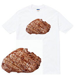 STAKE tシャツ 半袖 ステーキ ステーキ 牛肉 肉 和牛 アメリカン 肉食 ビーフ ミート beef ダイナー　Tボーン ハンバーグ ハンバーガー メンズ レディース サーロイン ヘレ ロース カルビ ストリート hiphop ブランド tee Tシャツ