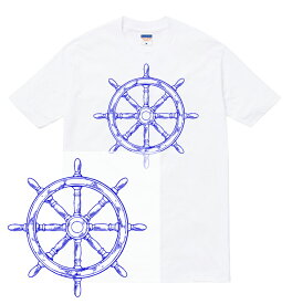 RUDDER Tシャツ 半袖 セイリングシップ 帆船 錨 イカリ アンカー 舵 操舵 船 海賊 海 マリン シー 釣り ヨット 人気 ストリート 流行 メンズ レディース ダンス 衣装 HIPHOP ストリート ブランド tee Tシャツ