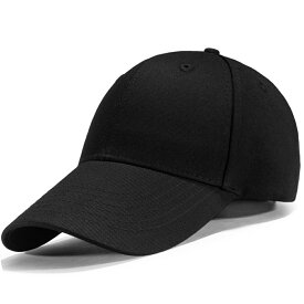 キャップ 帽子 メンズ レディース 無地 男女兼用 深め 大きいサイズ UVカット 綿100％ Ballot