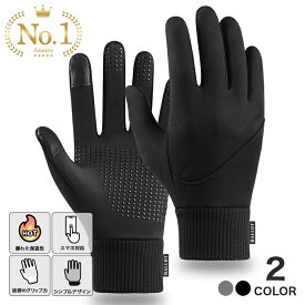 手袋 メンズ スマホ対応 防寒手袋 裏起毛 防水 てぶくろ 防寒 男女兼用 BALLOT バロット 送料無料