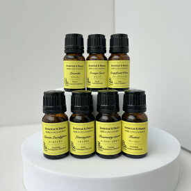 エッセンシャルオイル7本セット　精油　アロマ　ラベンダー　ティーツリー　オレンジ　グレープフルーツ　ローズマリー　レモングラス　ユーカリレモン