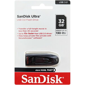 SanDisk TfBXN sAi Ultra USB 3.0 Flash Drive 32GB SDCZ48-032G-U46