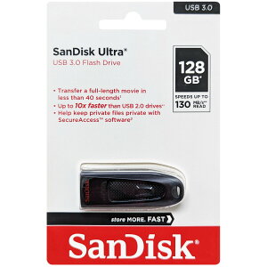 SanDisk TfBXN sAi Ultra USB 3.0 Flash Drive 128GB SDCZ48-128G-U46