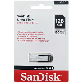 SanDisk サンディスク 並行輸入品 Ultra Flair USB 3.0 Flash Drive 128GB SDCZ73-128G-G46
