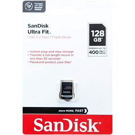 SanDisk サンディスク 並行輸入品 Ultra Fit USB 3.2 Flash Drive 128GB SDCZ430-128G-G46