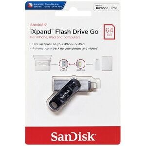 SanDisk TfBXN sAi iXpand Flash Drive Go 64GB SDIX60N-064G-GN6NN