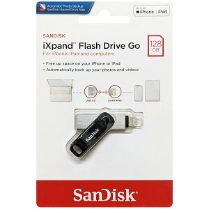 SanDisk TfBXN sAi iXpand Flash Drive Go 128GB SDIX60N-128G-GN6NE