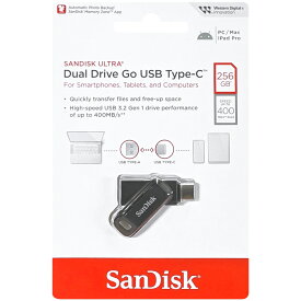 SanDisk サンディスク 並行輸入品 Ultra Dual Drive Go USB Type-C ブラック 256GB SDDDC3-256G-G46