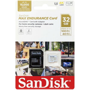 SanDisk TfBXN sAi }CNSDHCJ[h Max Endurance 32GB SDSQQVR-032G-GN6IA