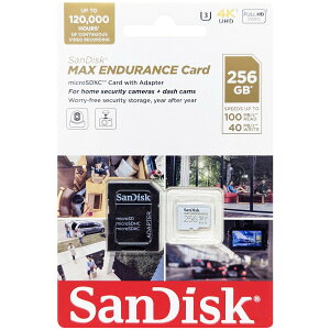 SanDisk TfBXN sAi }CNSDXCJ[h Max Endurance 256GB SDSQQVR-256G-GN6IA