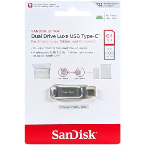 SanDisk TfBXN sAi Ultra Dual Drive Luxe USB Type-C Vo[ 64GB SDDDC4-064G-G46