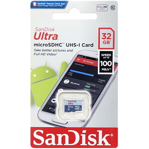 SanDisk TfBXN sAi }CNSDHCJ[h Ultra 32GB SDSQUNR-032G-GN3MN