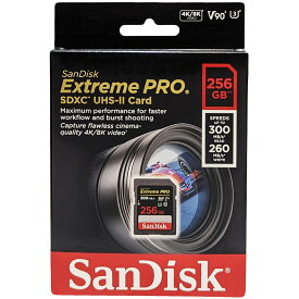 SanDisk サンディスク 並行輸入品 SDXCカード UHS-II Extreme PRO 256GB SDSDXDK-256G-GN4IN