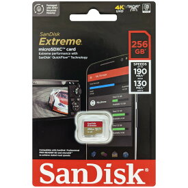 SanDisk サンディスク 並行輸入品 マイクロSDXCカード Extreme 256GB SDSQXAV-256G-GN6MN