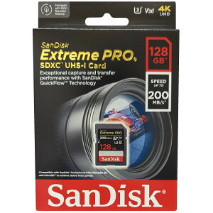 SanDisk TfBXN sAi SDXCJ[h Extreme PRO 128GB SDSDXXD-128G-GN4IN