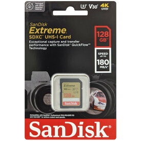 SanDisk サンディスク 並行輸入品 SDXCカード Extreme 128GB SDSDXVA-128G-GNCIN