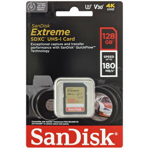 SanDisk TfBXN sAi SDXCJ[h Extreme 128GB SDSDXVA-128G-GNCIN